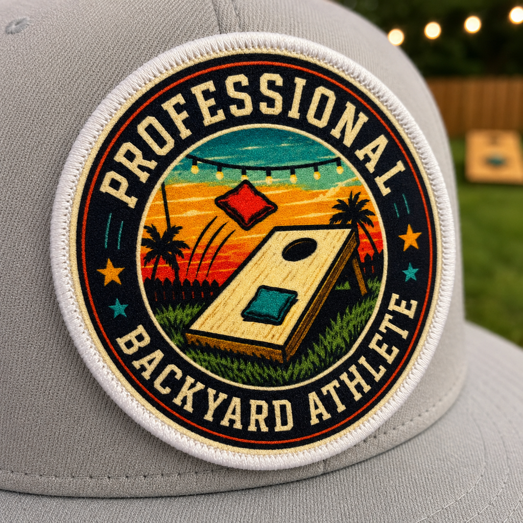 Professional Backyard Athlete Foam Trucker Hat – Gray Snapback