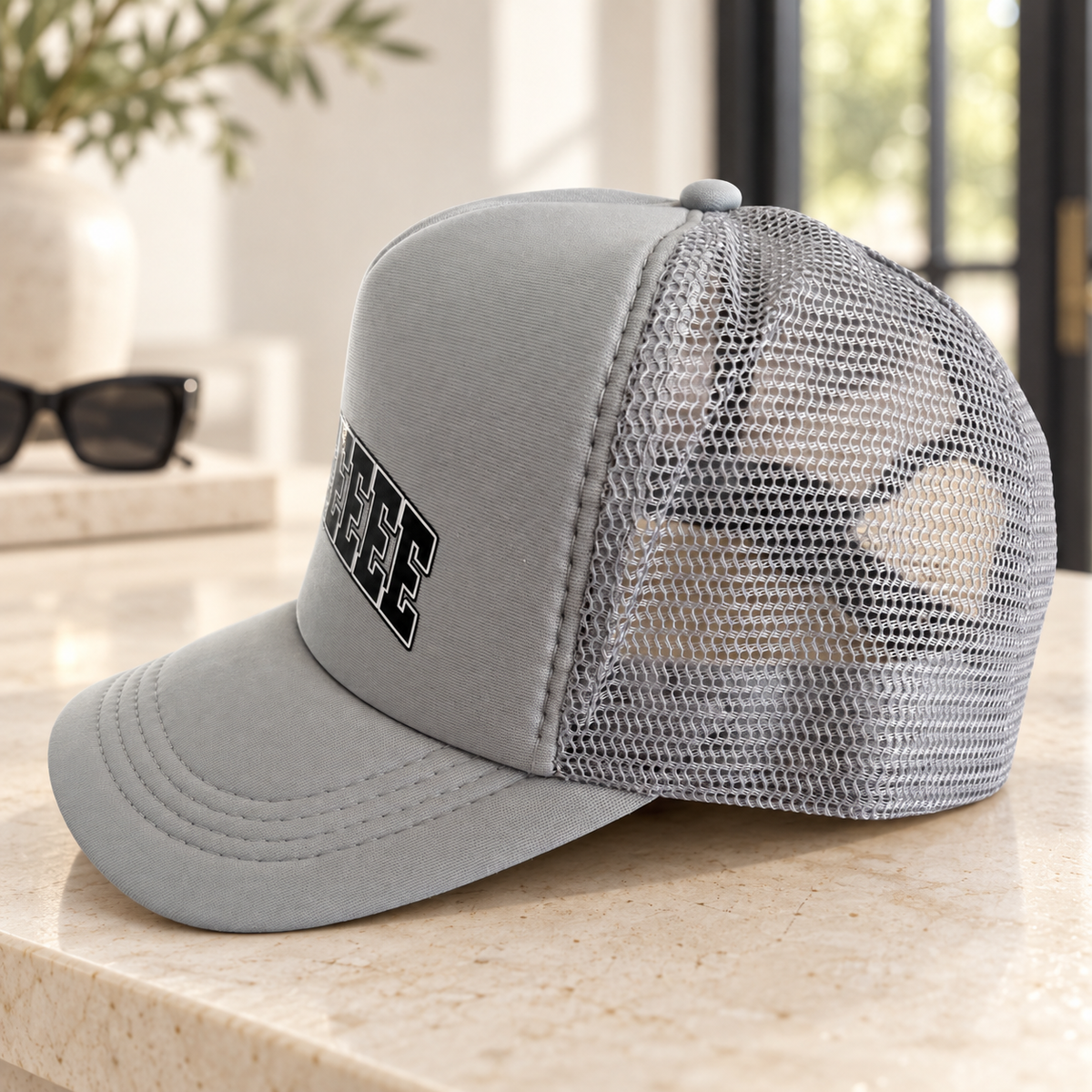 Bye Bye Hat Foam Trucker Hat – Funny Adjustable Snapback Cap for Fun and Style