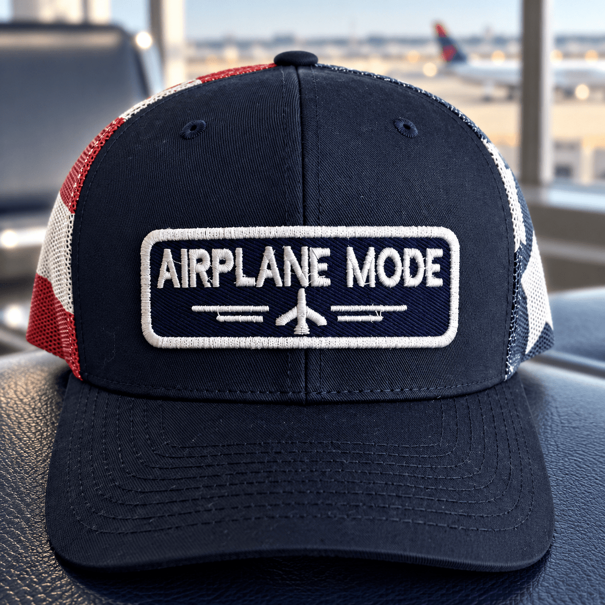 Airplane Mode Trucker Hat – Travel Snapback Hat - Knox Co