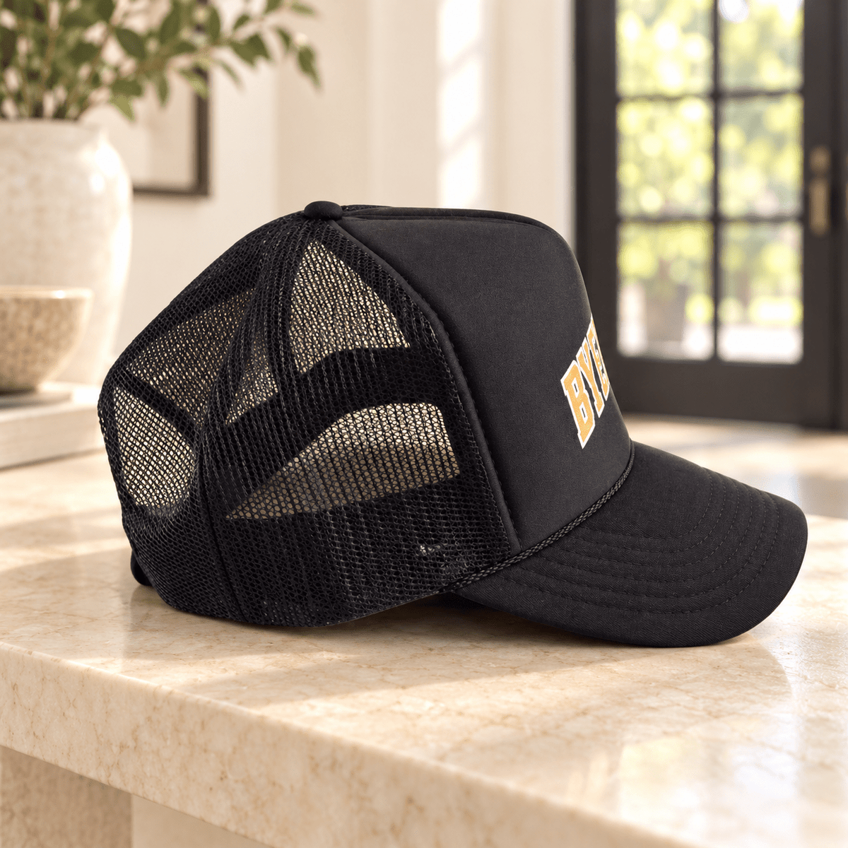 Bye Bye Hat Foam Trucker Hat – Funny Adjustable Snapback Cap for Fun and Style - Knox Co
