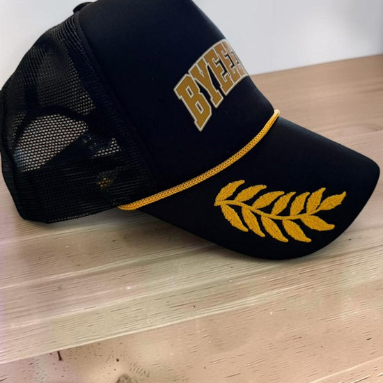 Bye Bye Hat Foam Trucker Hat, Funny Adjustable Snapback Cap With Breathable Mesh - Knox Co