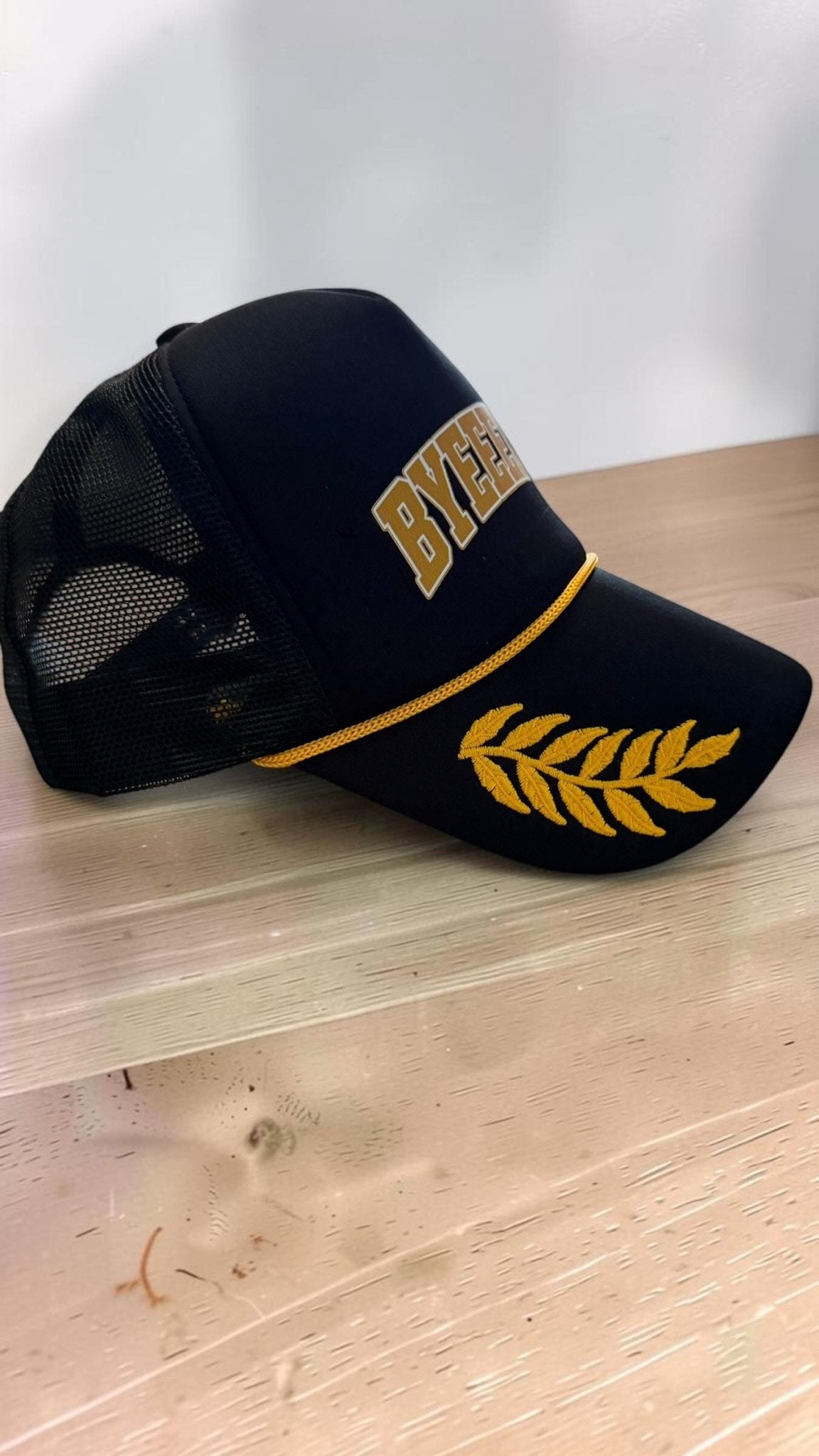 Bye Bye Hat Foam Trucker Hat, Funny Adjustable Snapback Cap With Breathable Mesh - Knox Co