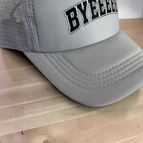 Bye Bye Hat Foam Trucker Hat, Funny Adjustable Snapback Cap With Breathable Mesh - Knox Co