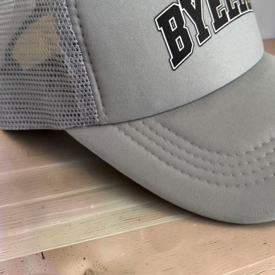 Bye Bye Hat Foam Trucker Hat, Funny Adjustable Snapback Cap With Breathable Mesh - Knox Co