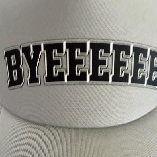 Bye Bye Hat Foam Trucker Hat, Funny Adjustable Snapback Cap With Breathable Mesh - Knox Co