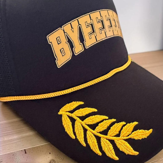Bye Bye Hat Foam Trucker Hat, Funny Adjustable Snapback Cap With Breathable Mesh - Knox Co
