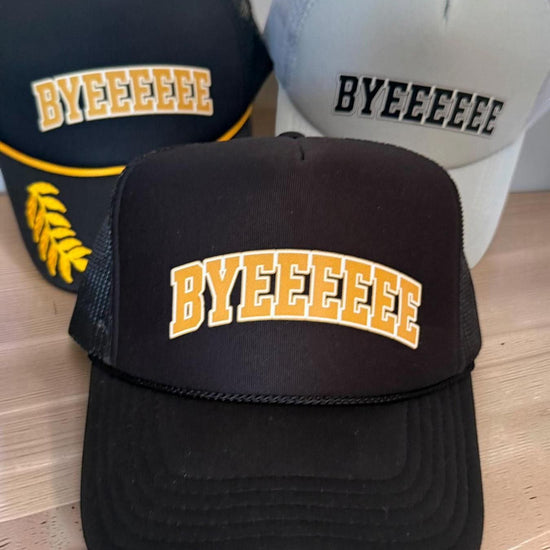 Bye Bye Hat Foam Trucker Hat, Funny Adjustable Snapback Cap With Breathable Mesh - Knox Co