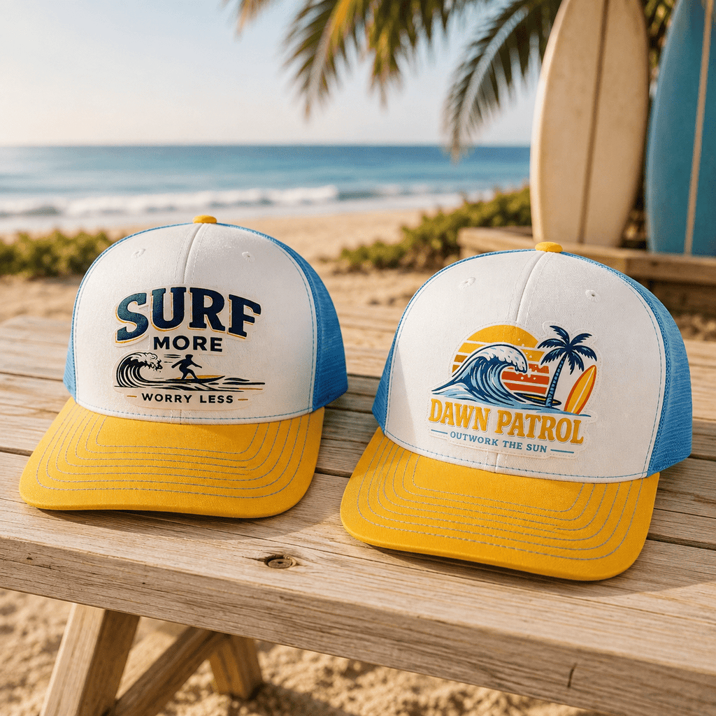 Dawn Patrol Trucker Hat – Elevate Your Sunrise Adventures - Knox Co