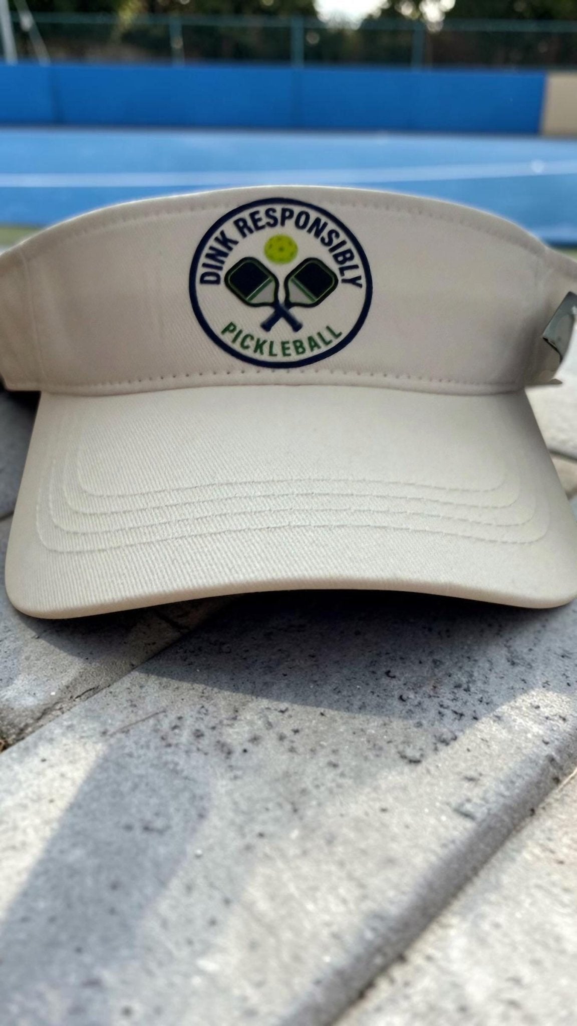 Dink Responsibly Pickleball Visor - Knox Co