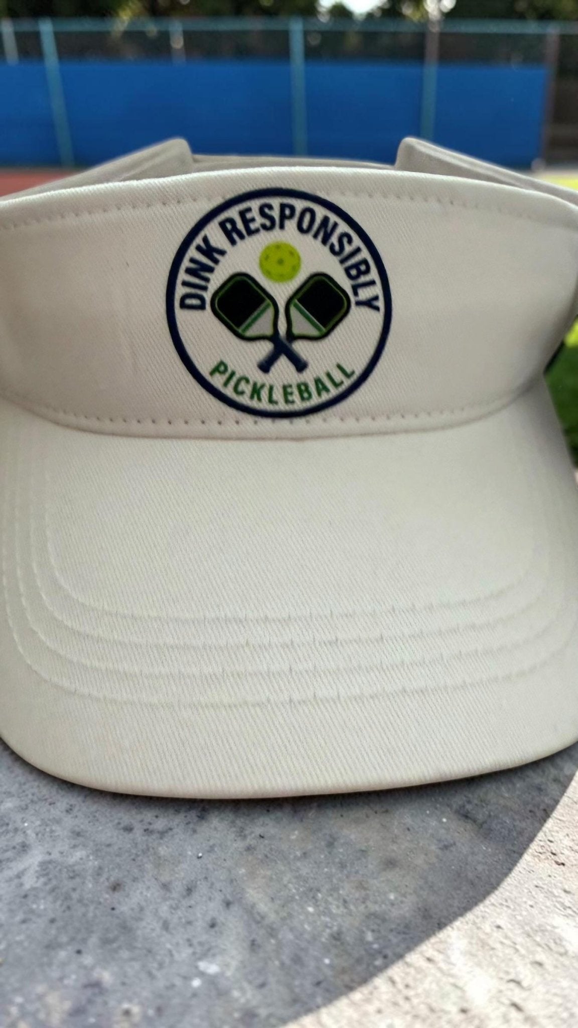Dink Responsibly Pickleball Visor - Knox Co