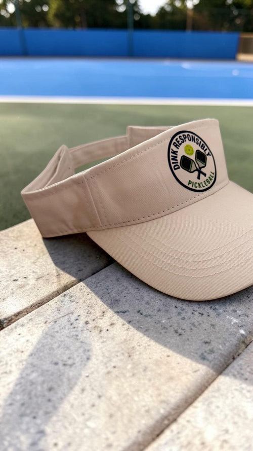 Dink Responsibly Pickleball Visor - Knox Co