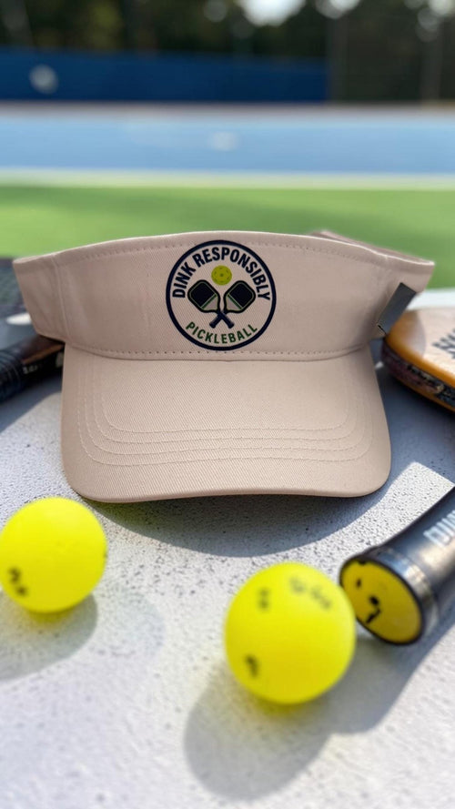 Dink Responsibly Pickleball Visor - Knox Co