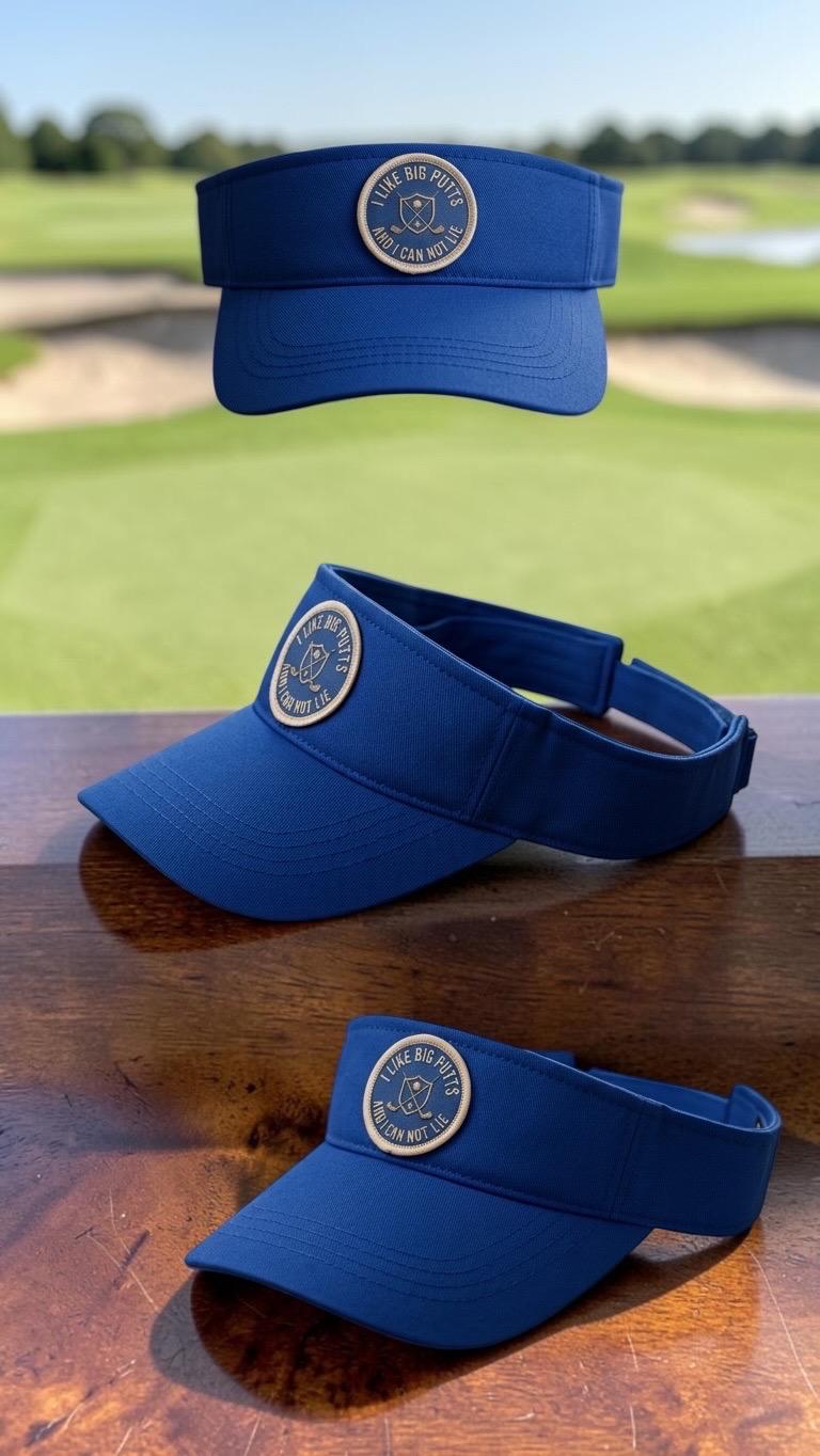 I Like Big Putts Golf Visor - Knox Co