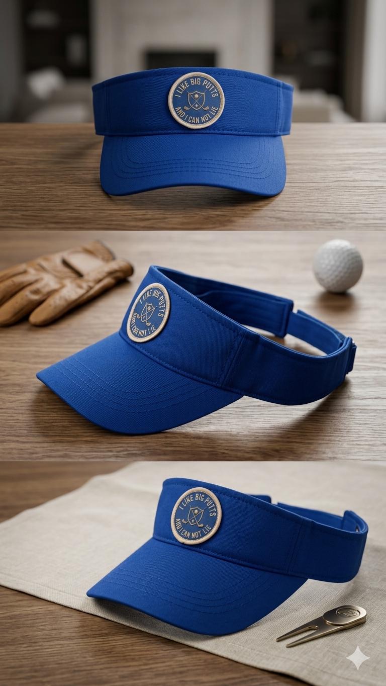 I Like Big Putts Golf Visor - Knox Co