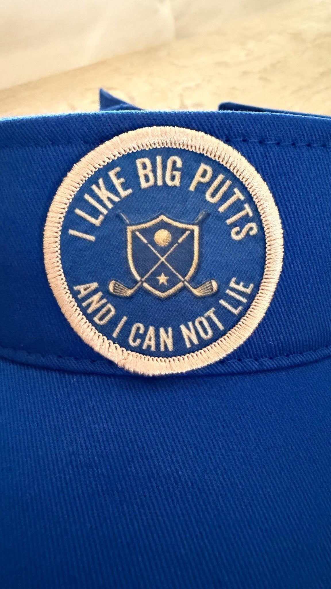 I Like Big Putts Golf Visor - Knox Co