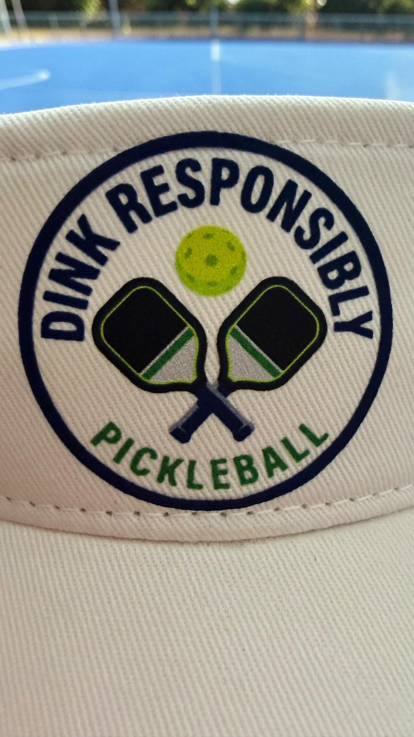 Funny Pickleball Visor | Drink Responsibly Pickleball Hat | Pickleball Gift for Women | League Day Hat | Pickleball Lover Gift