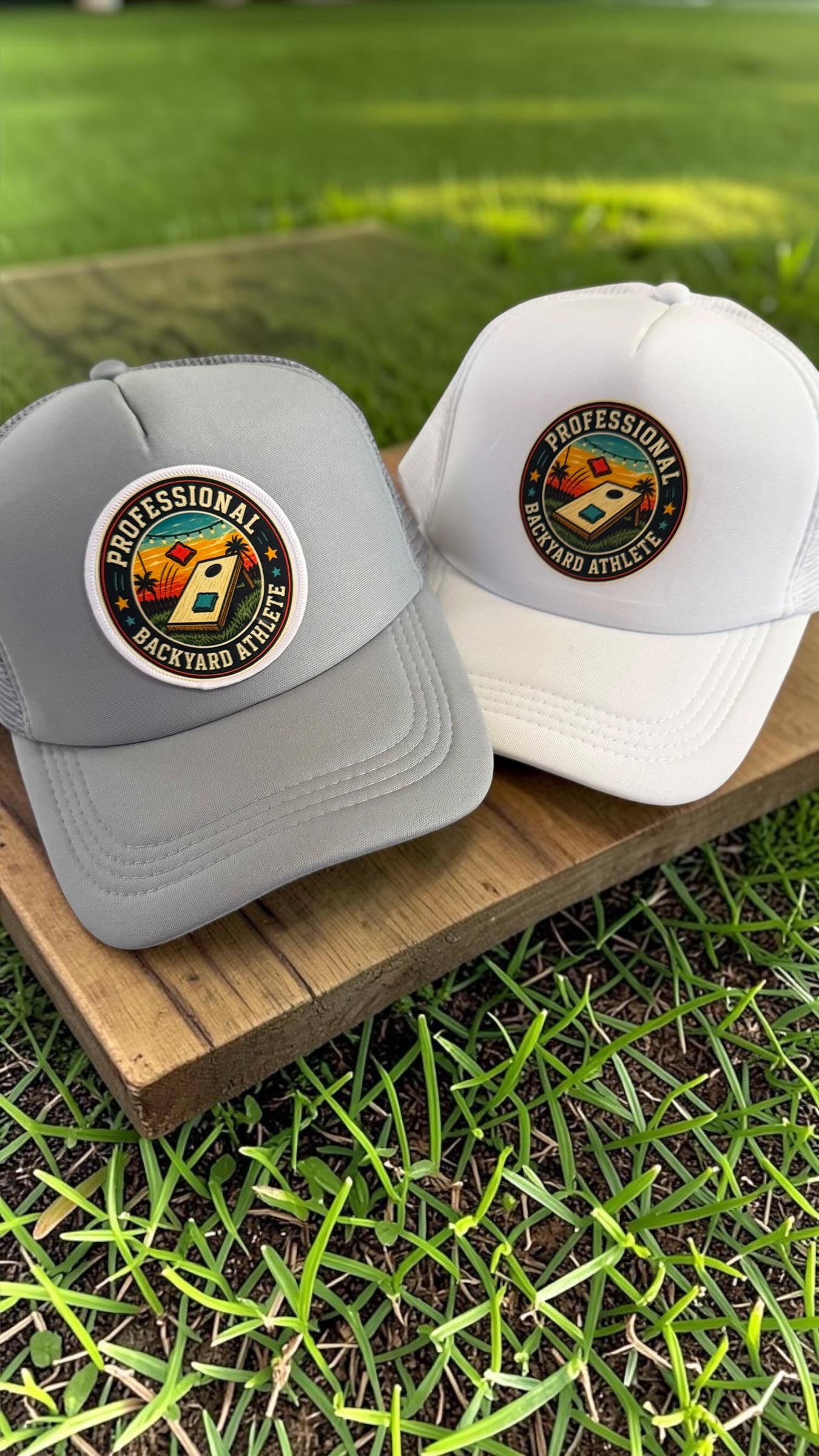 Professional Backyard Athlete™ Retro Cornhole Trucker Hat