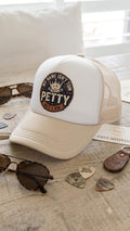 My Name Isn't Tom But I Am Petty Trucker Hat, Funny Cream Foam Mesh Snapback Cap - Knox Co