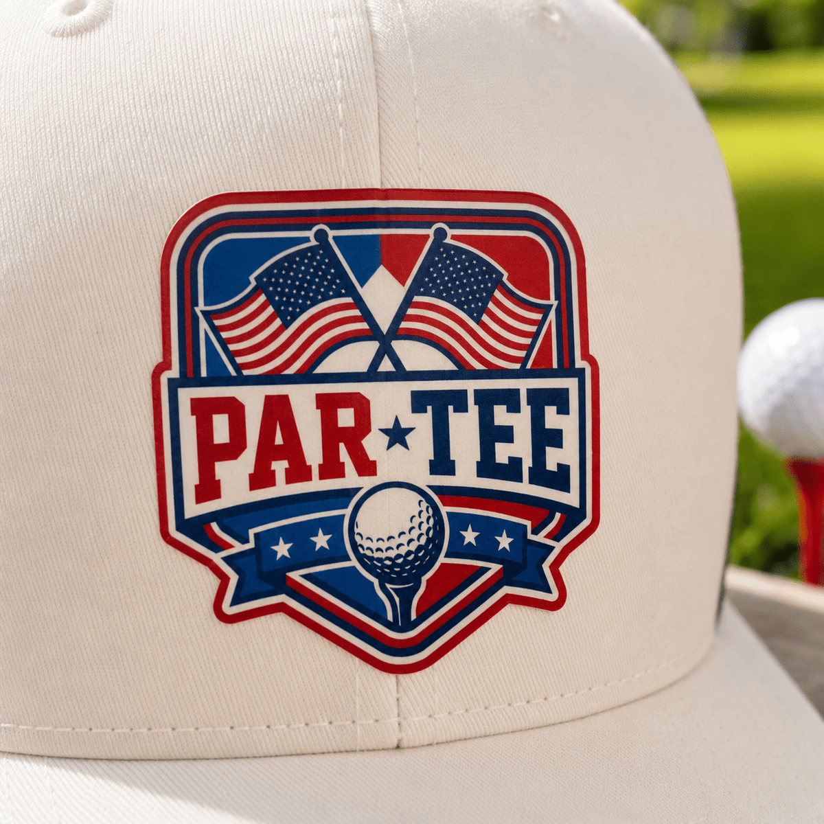 Patriotic Golf Trucker Hat: Elevate Your Game with Style - Knox Co
