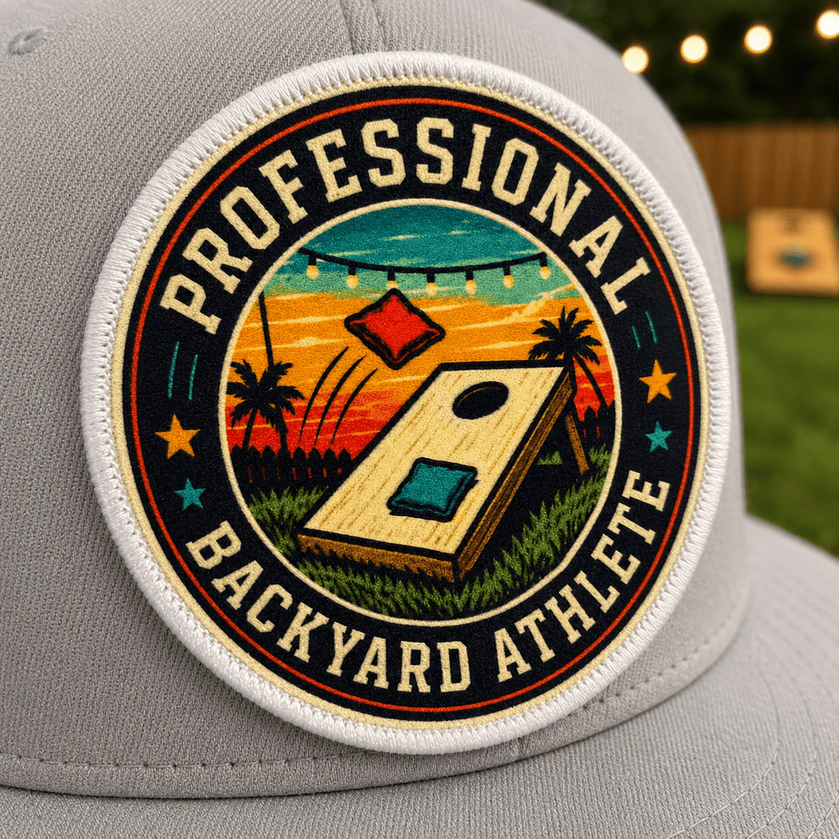 Professional Backyard Athlete Foam Trucker Hat – Gray Snapback - Knox Co