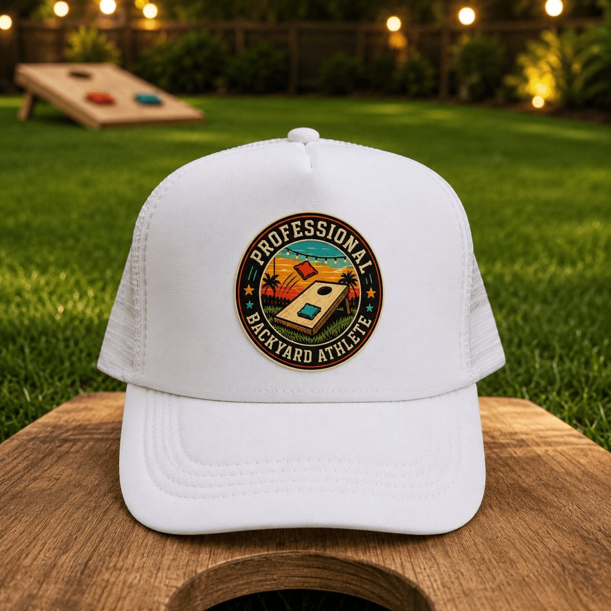 Unleash Your Competitive Spirit with the Professional Backyard Athlete Foam Trucker Hat - Knox Co